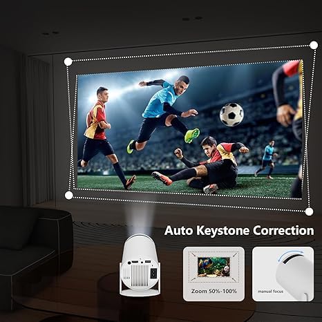 Lumi Beam Smart Projector – 4K Support
