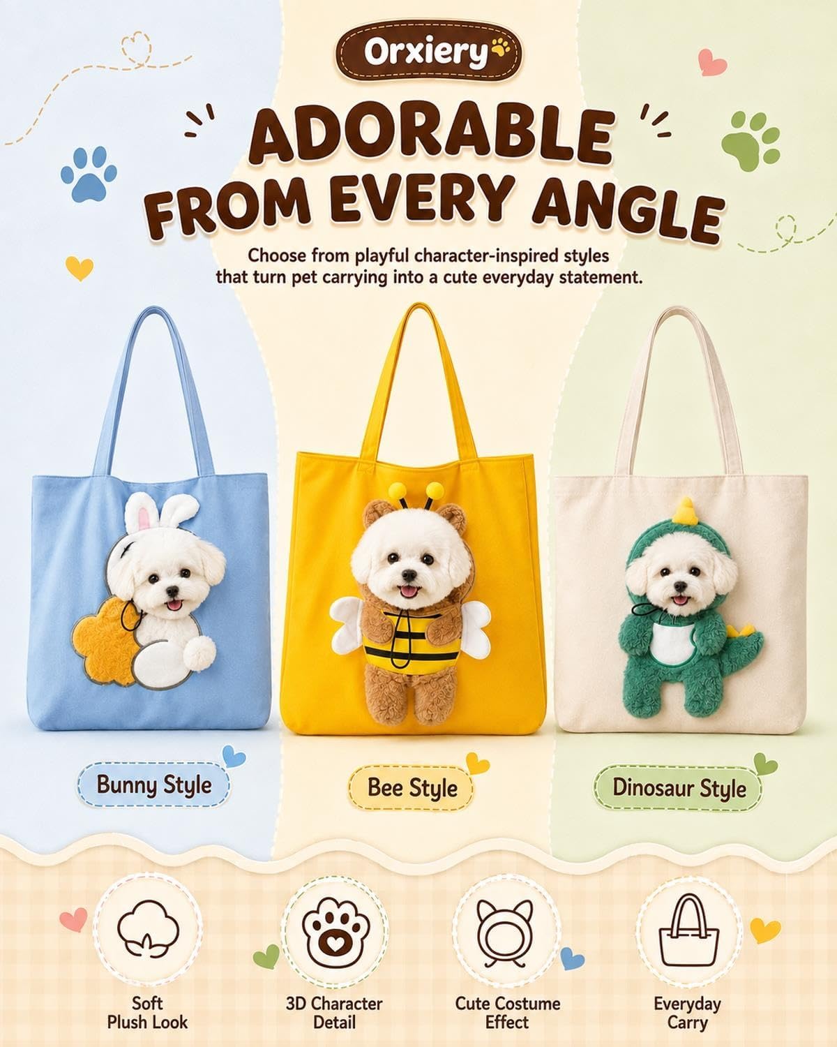 Head-Out Design feature - visible pet position with safety leash