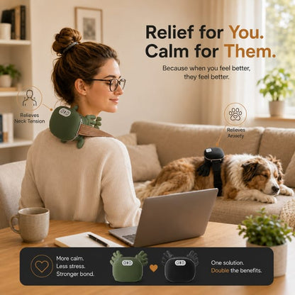 PawRelax Pro — Calming Pet Massager