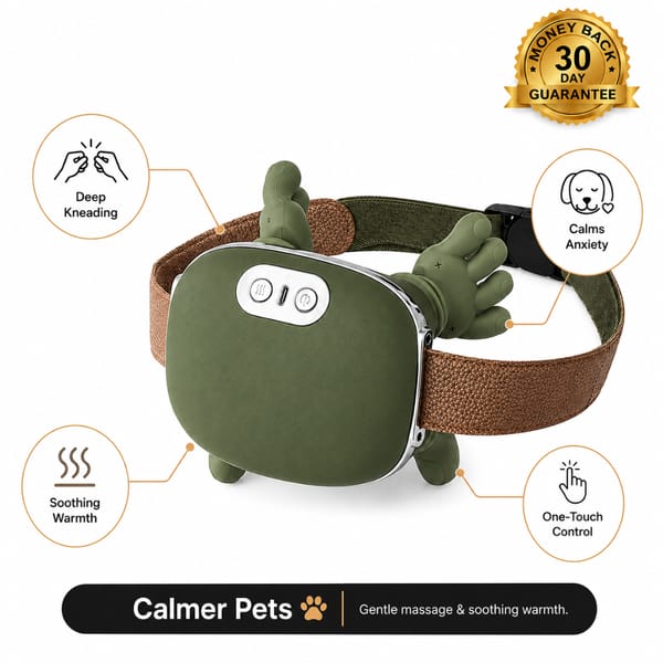 PawRelax Pro — Calming Pet Massager