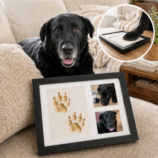 Dog Paw Print Kit – Clay Impression Frame