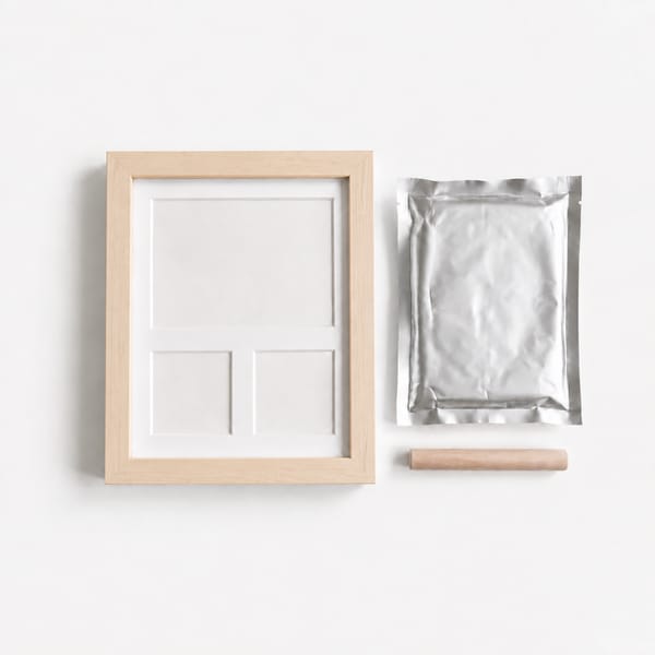 Dog Paw Print Kit – Clay Impression Frame