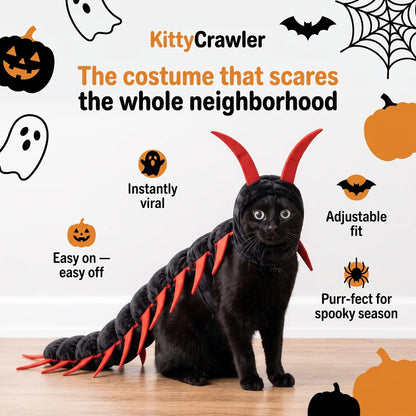KittyCrawler – Cat Centipede Halloween Costume