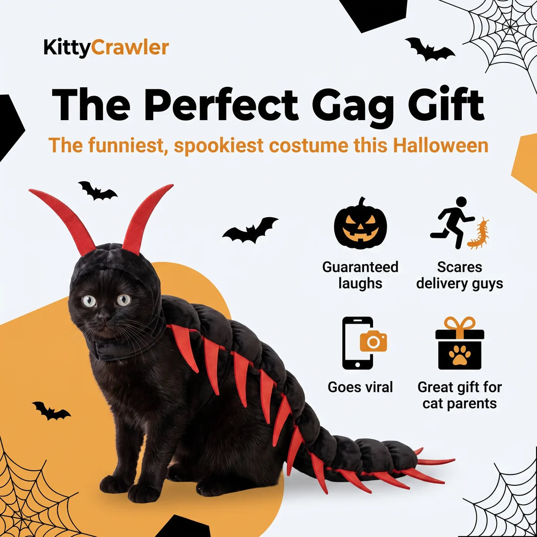 KittyCrawler – Cat Centipede Halloween Costume