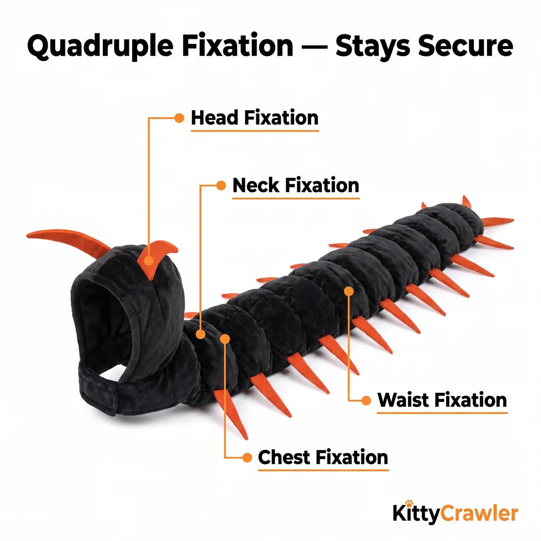 KittyCrawler – Cat Centipede Halloween Costume