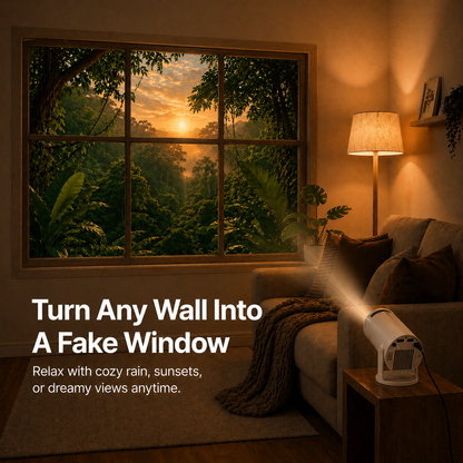 Lumi Beam Smart Projector – 4K Support